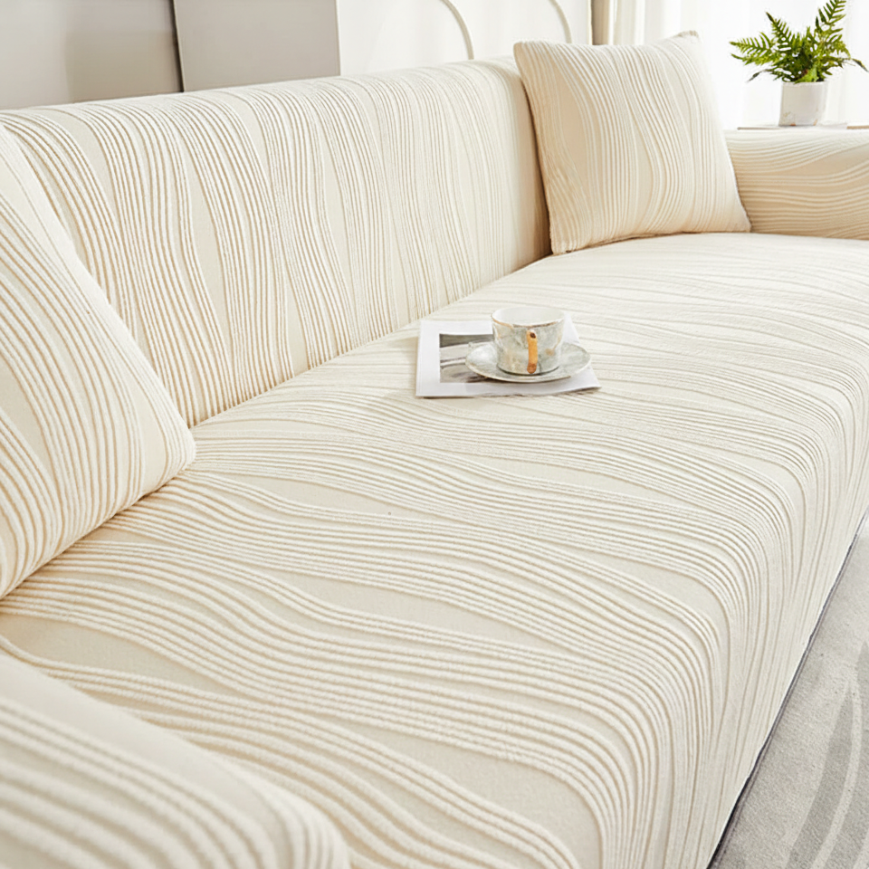Vora - Jacquard Elastische Bankhoes