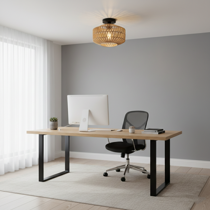 Oleni - Geweven Boho Plafondlamp