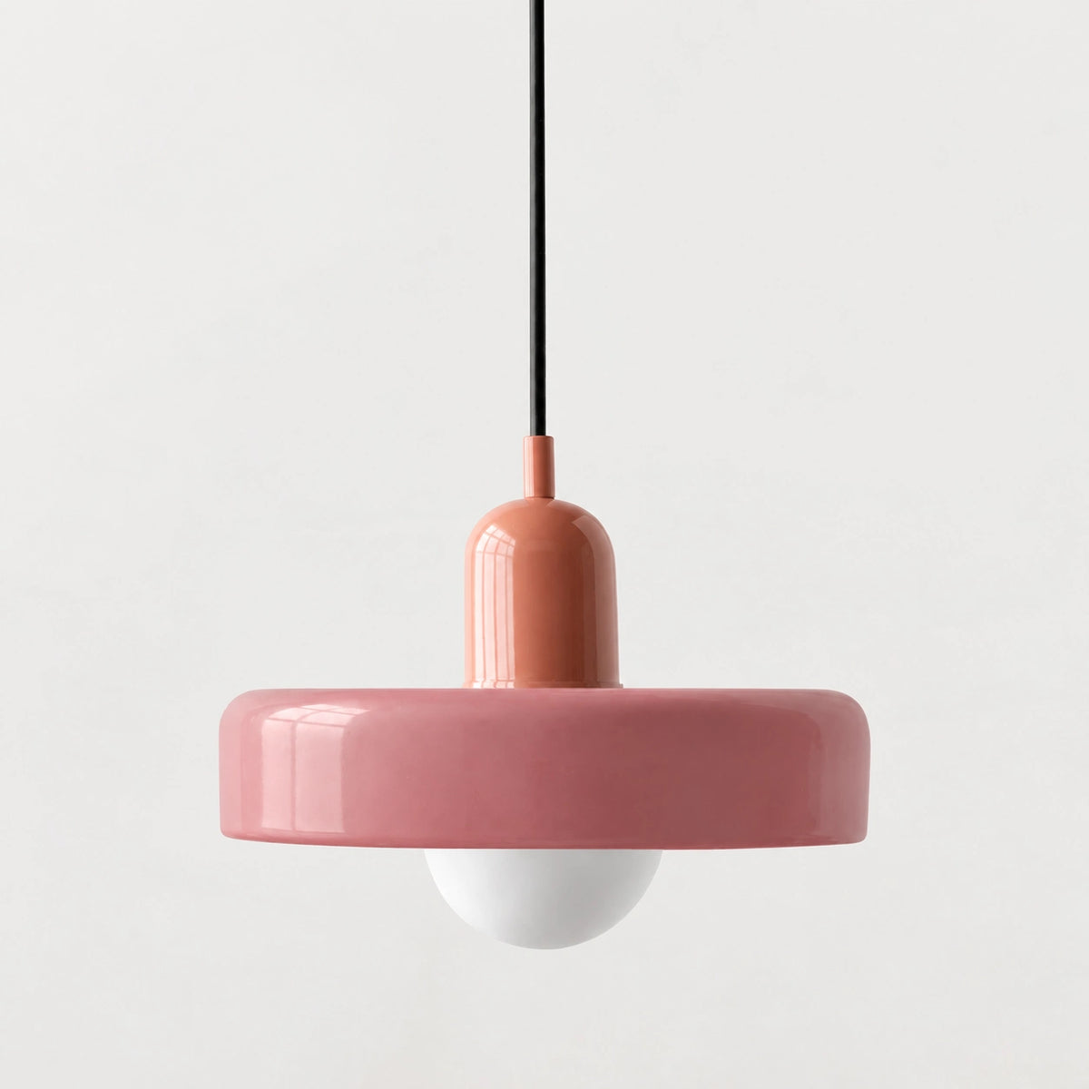 Selva - Bauhaus Retro Hanglamp Gekleurd Glas