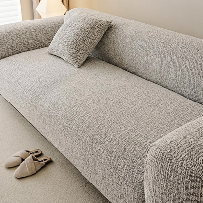 Svea - Chenille Elastische Bankhoes Volledige Bescherming