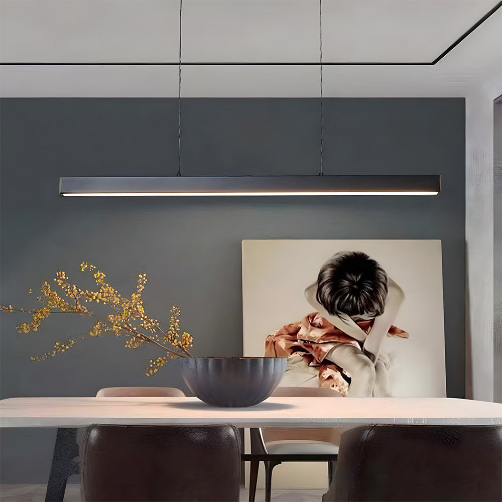 Halla - Minimalistische Langwerpige LED Hanglamp