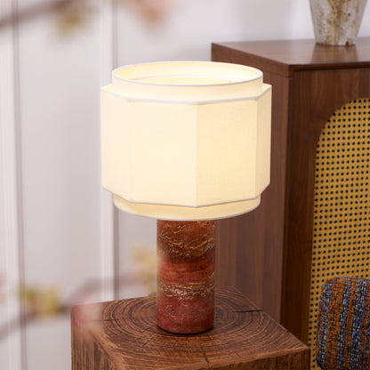 Elske - Moderne Tafellamp Steen Terracotta