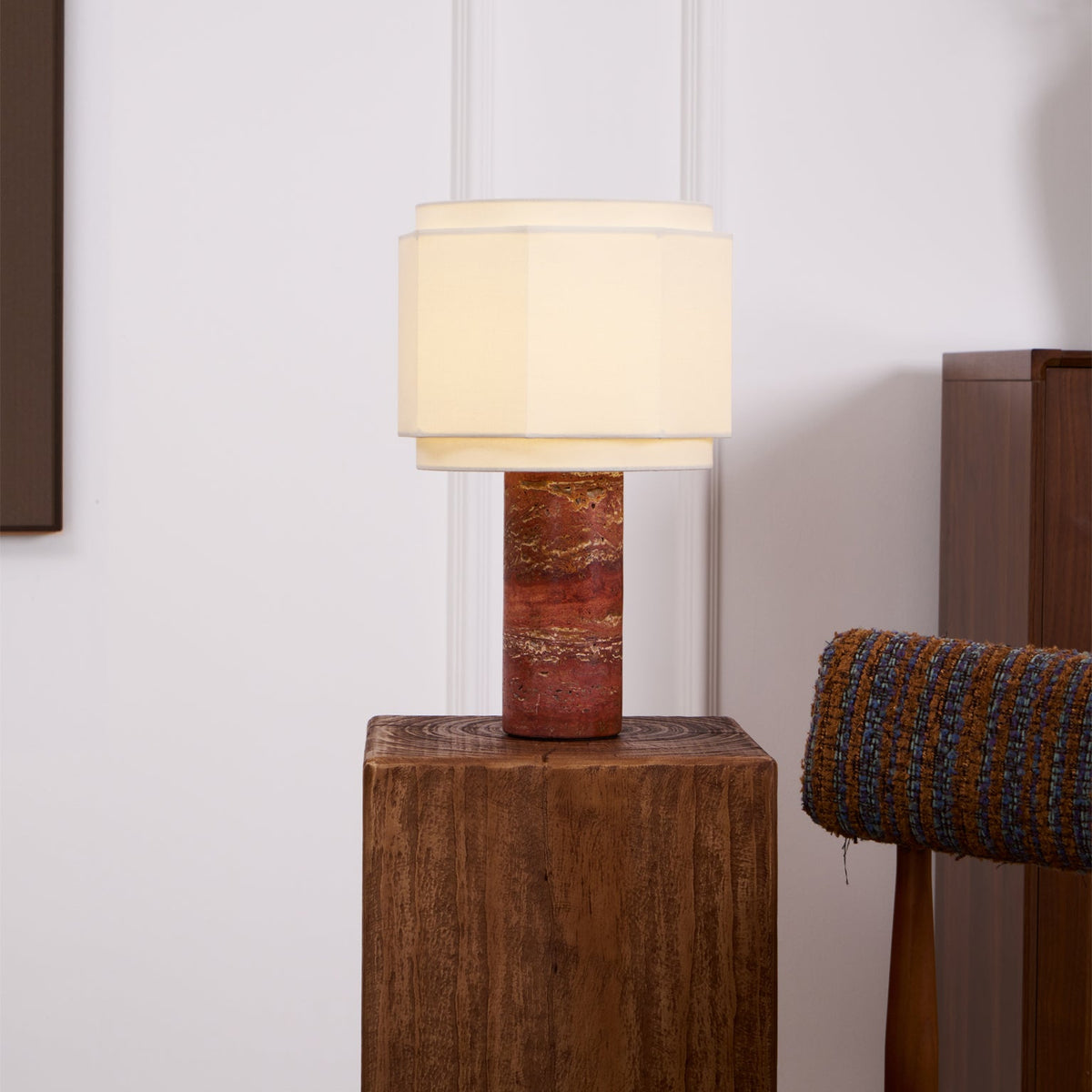 Elske - Moderne Tafellamp Steen Terracotta