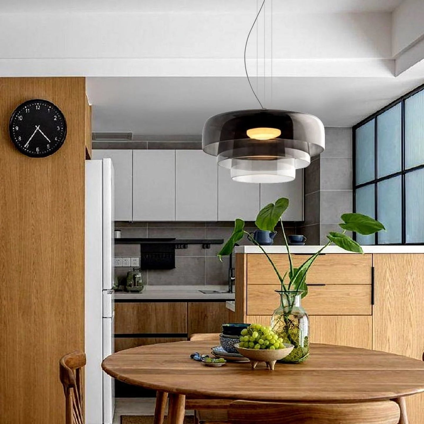 Olin - Gelaagde Glazen LED Hanglamp