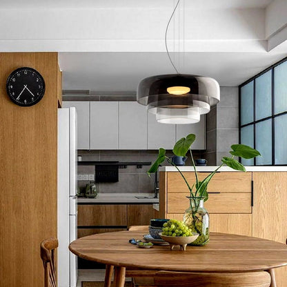 Olin - Gelaagde Glazen LED Hanglamp