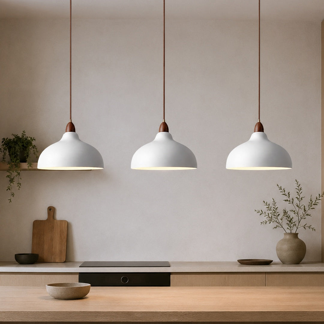 Gry - Scandinavische Hanglamp Koepel Metaal