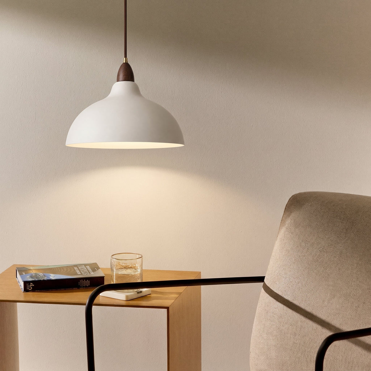 Gry - Scandinavische Hanglamp Koepel Metaal