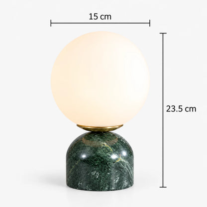 Gunvor - Scandinavische Marmeren Tafellamp Bol