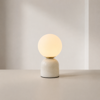 Gunvor - Scandinavische Marmeren Tafellamp Bol