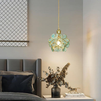 Elda - Bloemvormige Glazen Hanglamp