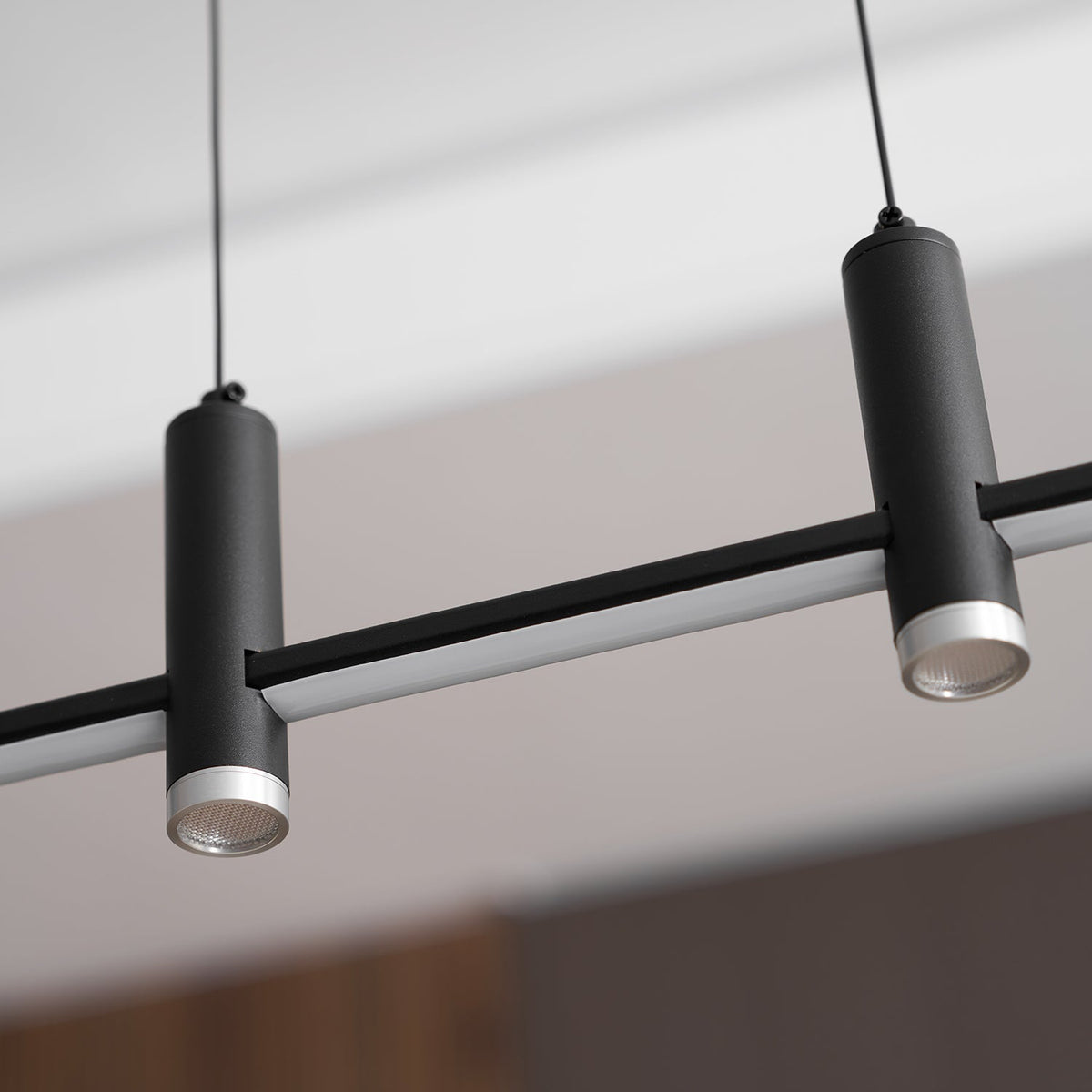 Hanne - Minimalistische Metalen Hanglamp Lineair LED