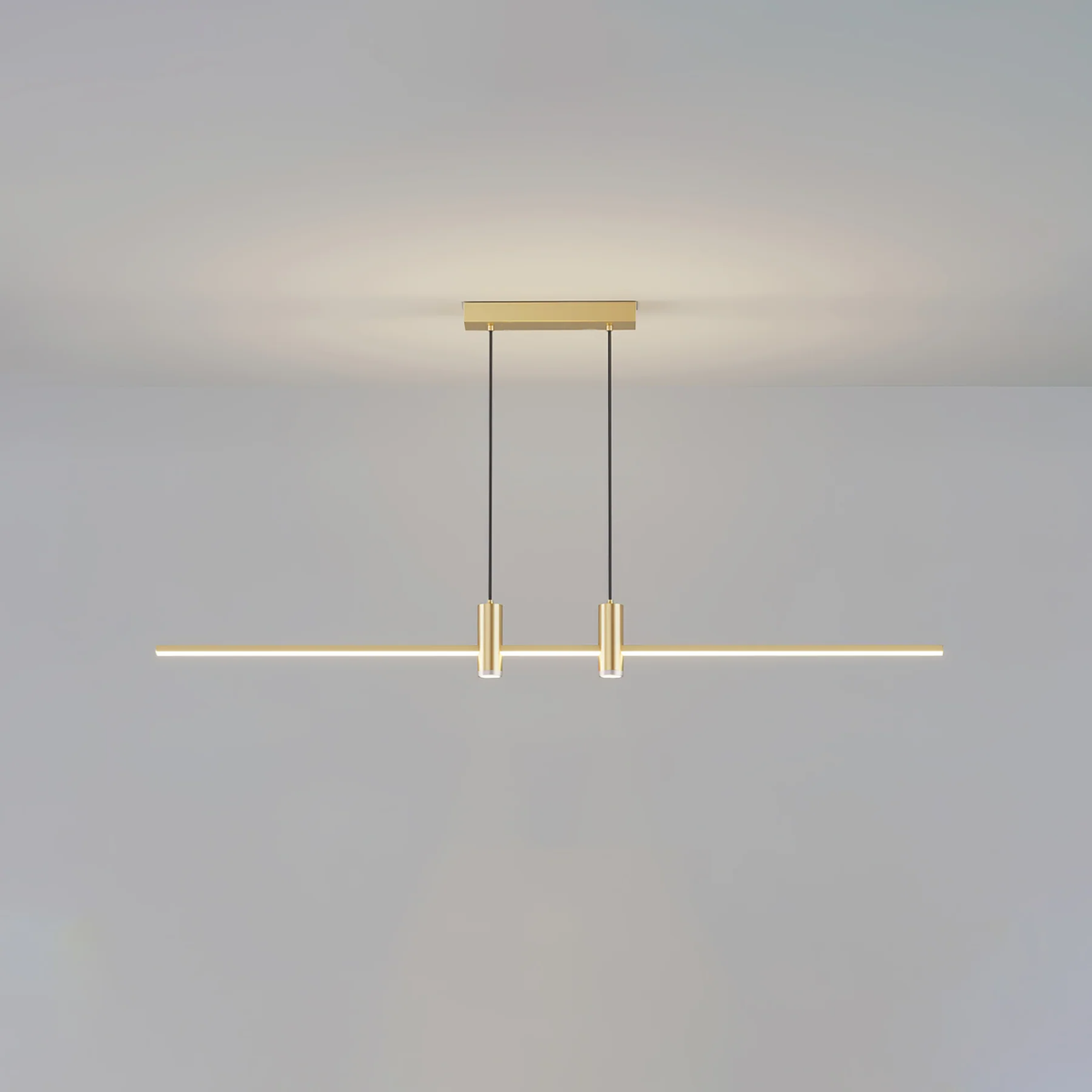 Hanne - Minimalistische Metalen Hanglamp Lineair LED
