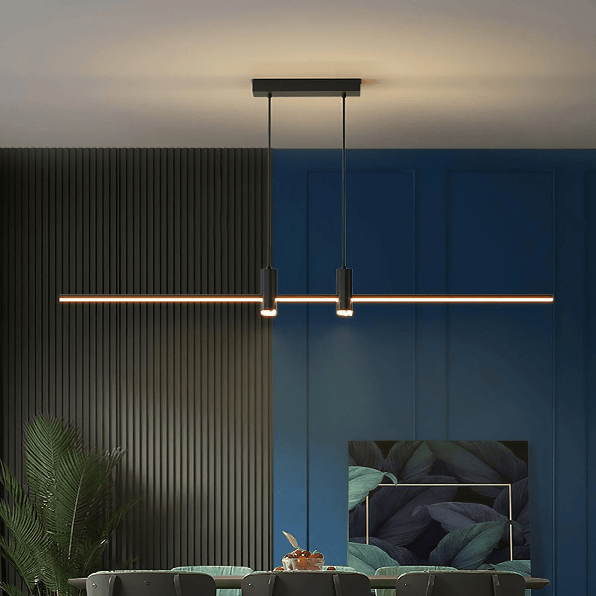 Hanne - Minimalistische Metalen Hanglamp Lineair LED