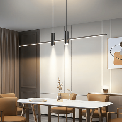 Hanne - Minimalistische Metalen Hanglamp Lineair LED