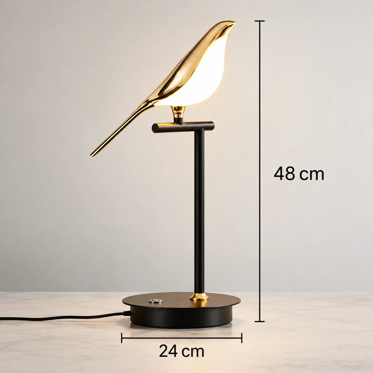Skata - Vogel Tafellamp LED