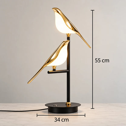 Skata - Vogel Tafellamp LED
