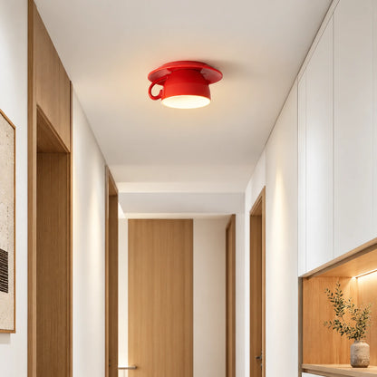 Juna - Keramische Plafondlamp Koffiekopje
