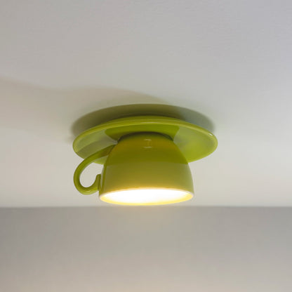 Juna - Keramische Plafondlamp Koffiekopje
