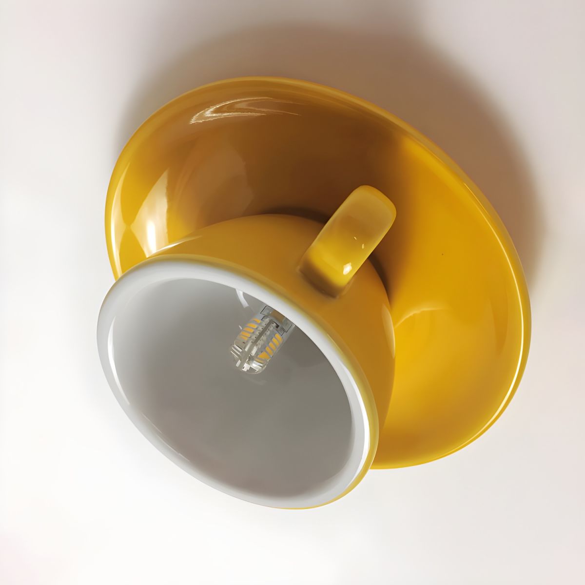 Juna - Keramische Plafondlamp Koffiekopje