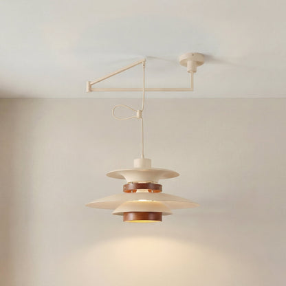 Kirsa - Scandinavische Metalen Hanglamp Gelaagd