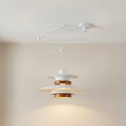 Kirsa - Scandinavische Metalen Hanglamp Gelaagd