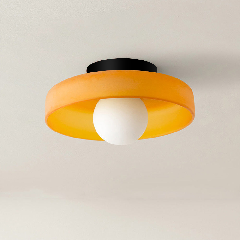 Olea - Glazen Design Plafondlamp en Wandlamp