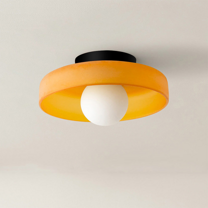 Olea - Glazen Design Plafondlamp en Wandlamp