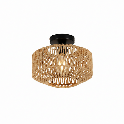 Oleni - Geweven Boho Plafondlamp