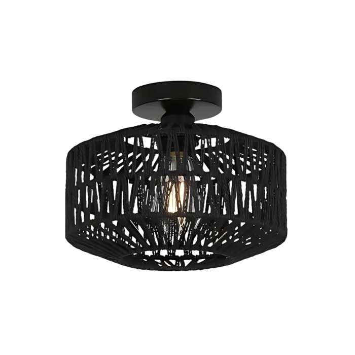 Oleni - Geweven Boho Plafondlamp