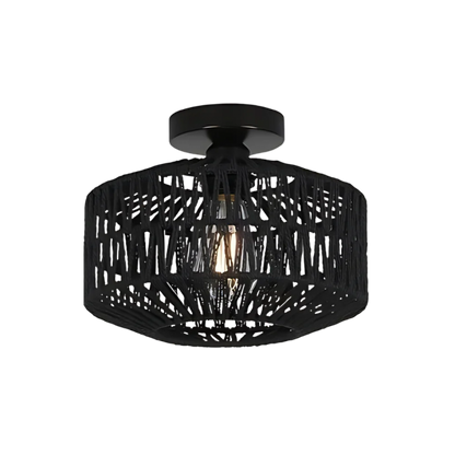 Oleni - Geweven Boho Plafondlamp