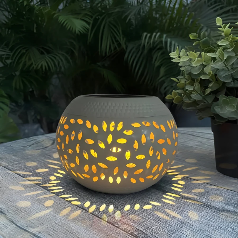 Sova - Solar Tuinlamp met Lichtpatroon