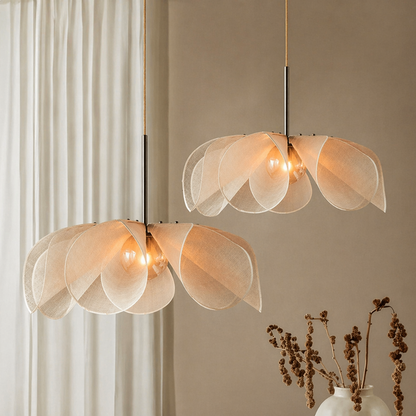 Lilja - Wabi Sabi Stoffen Hanglamp Bloemvorm