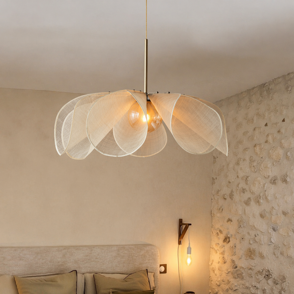 Lilja - Wabi Sabi Stoffen Hanglamp Bloemvorm