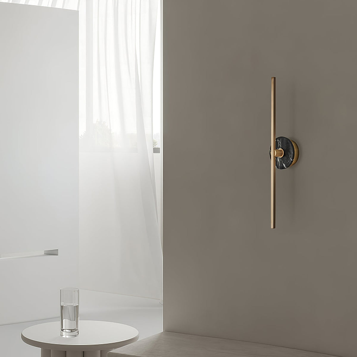 Linja - Minimalistische Marmeren Wandlamp LED