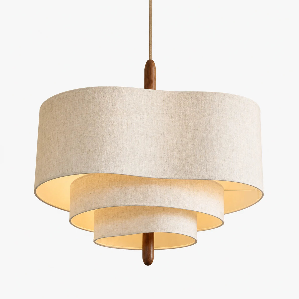 Lotta - Hanglamp Stof Japandi Gelaagd