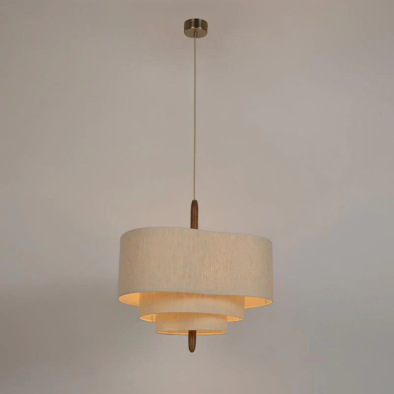 Lotta - Hanglamp Stof Japandi Gelaagd