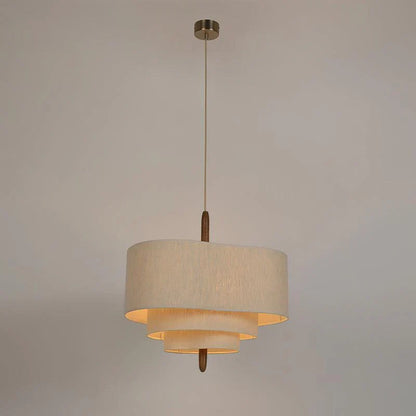 Lotta - Hanglamp Stof Japandi Gelaagd