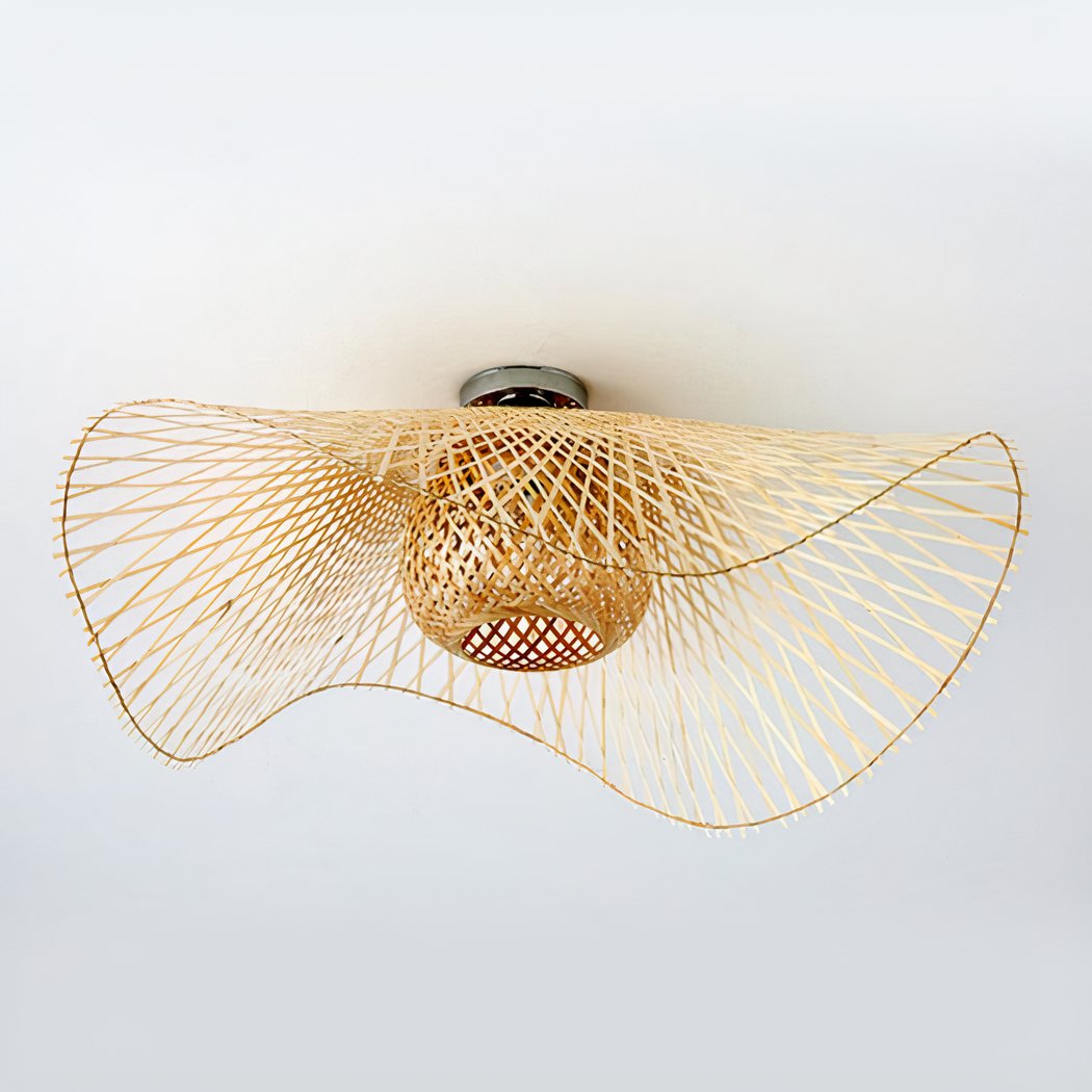 Kaia - Plafondlamp Bamboe Boho Stijl