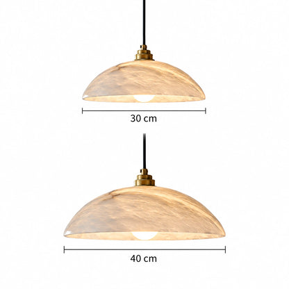 Merit - Hanglamp Albast Rond Klassiek