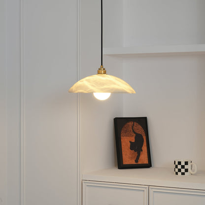 Merit - Hanglamp Albast Rond Klassiek