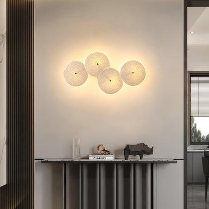 Nanna - Wandlamp Keramische Schijven Takken