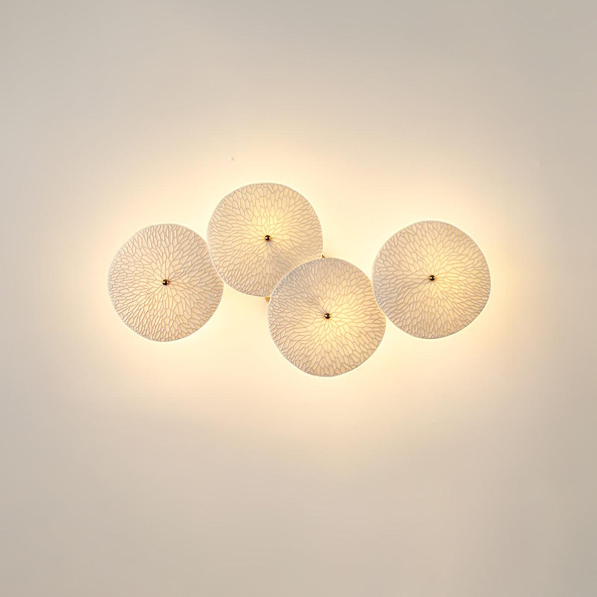 Nanna - Wandlamp Keramische Schijven Takken
