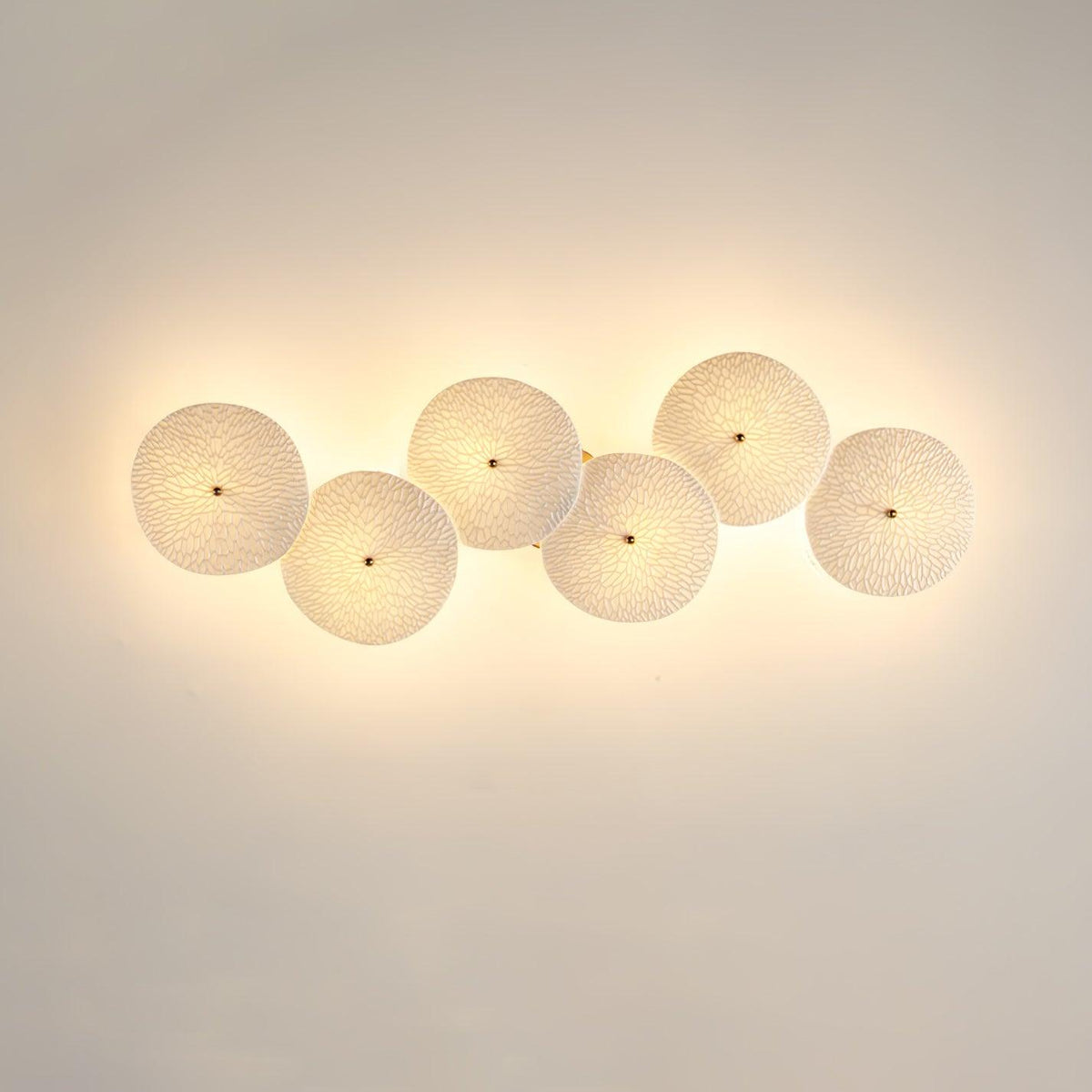 Nanna - Wandlamp Keramische Schijven Takken