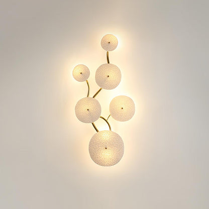 Nanna - Wandlamp Keramische Schijven Takken