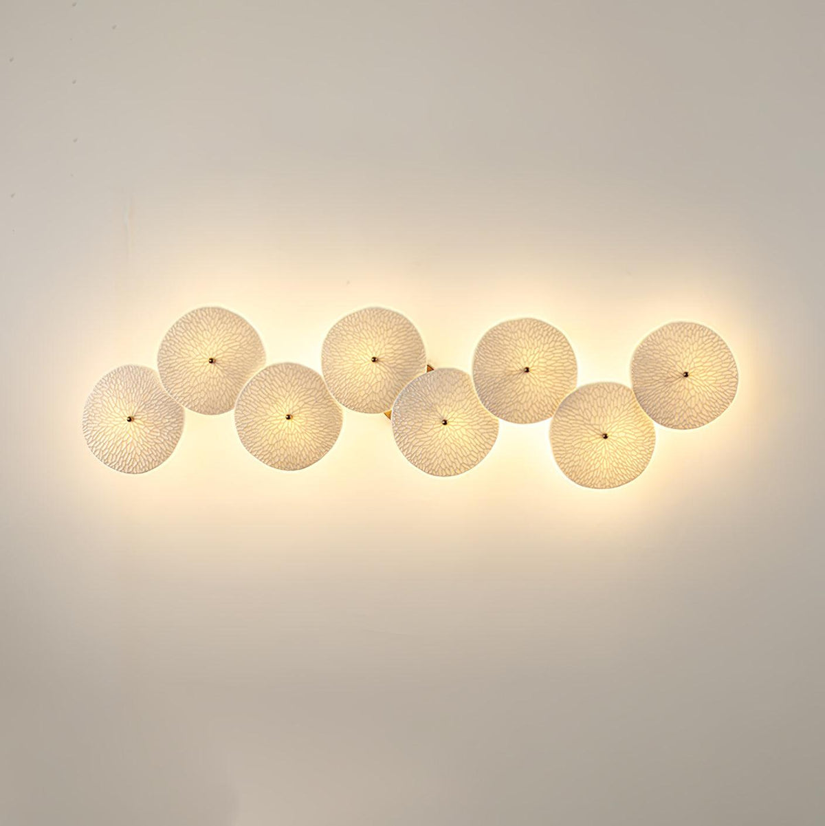 Nanna - Wandlamp Keramische Schijven Takken