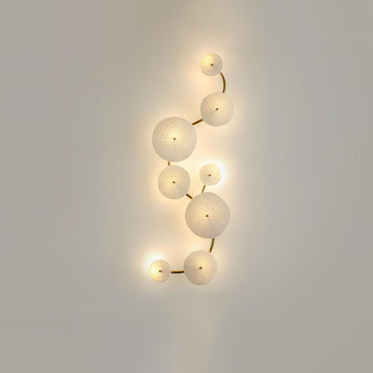 Nanna - Wandlamp Keramische Schijven Takken