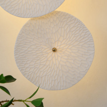 Nanna - Wandlamp Keramische Schijven Takken