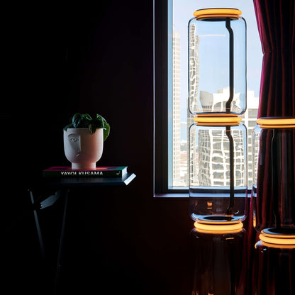 Nela - Moderne Glazen Vloerlamp LED