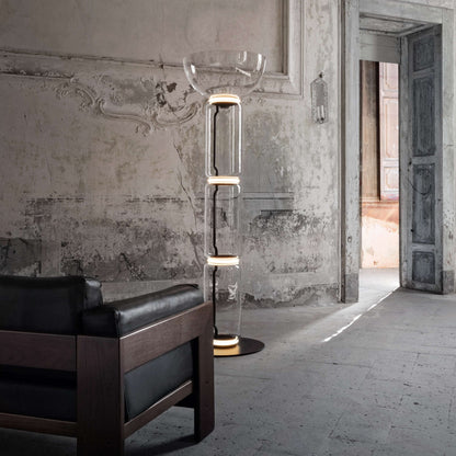 Nela - Moderne Glazen Vloerlamp LED