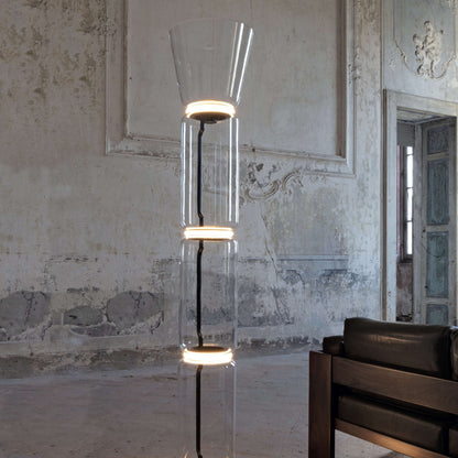 Nela - Moderne Glazen Vloerlamp LED